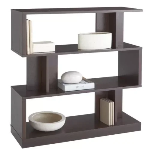 MORRISSEY 3-TIER ESPRESSO BOOKCASE