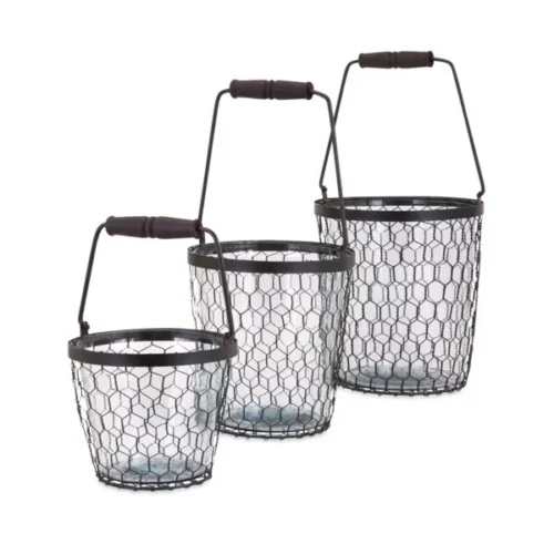 TY HONEYBEE GLASS BUCKET (MEDIUM ONLY)