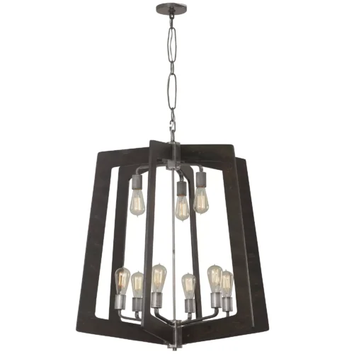 VARALUZ LOFTY  9 LIGHT CHANDELIER