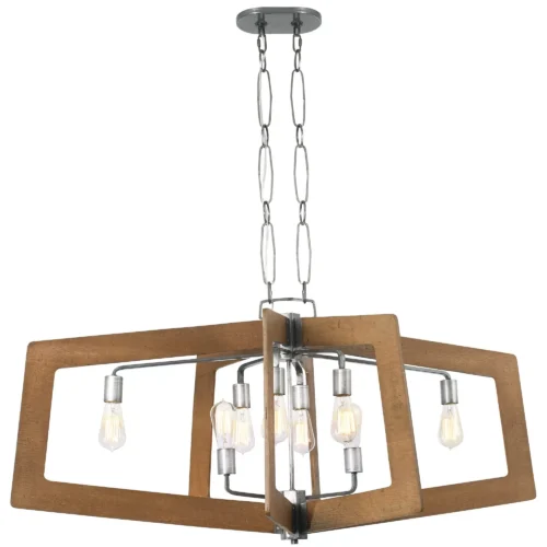 VARALUZ LOFTY 8 LIGHT LINEAR PENDANT