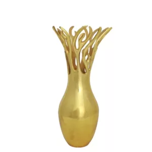 MORRISON VASE MED GOLD