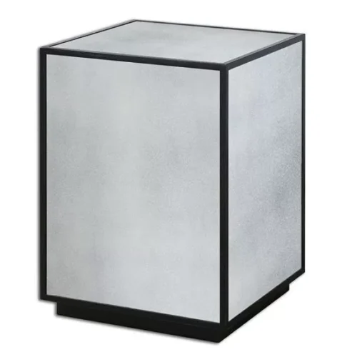 LG MATTY MIRRORED CUBE TABLE