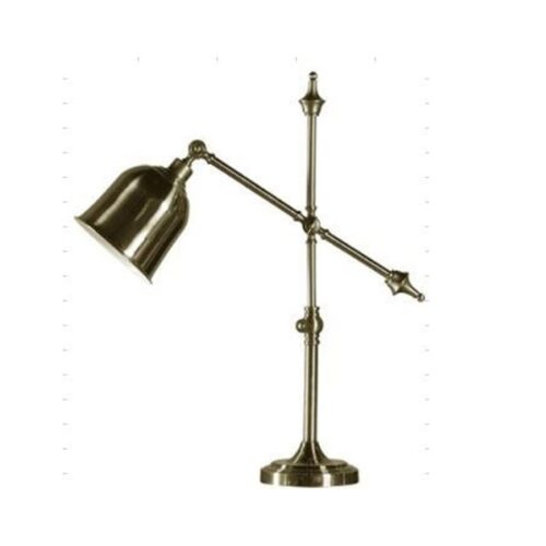 ANTIQUE BRASS ADJUSTABLE DESK LAMP