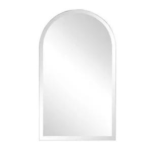 ARCHED TOP FRAMELESS MIRROR