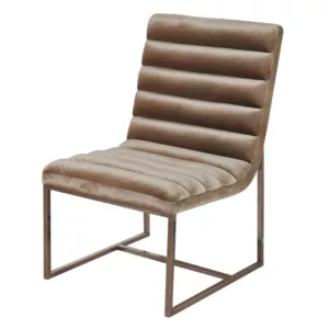 CHANNEL BACK LOUNGE CHAIR