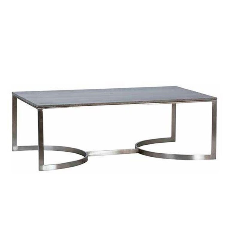 GRAY MARBLE COFFEE TABLE Jana Ward Interiors
