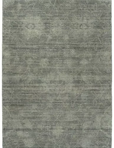 SLATE GRY TAUPE LINEN RUG   9’X 12′