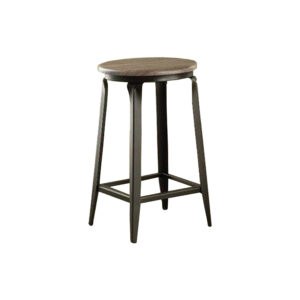 WEATHERED BARK COUNTER HEIGHT STOOL