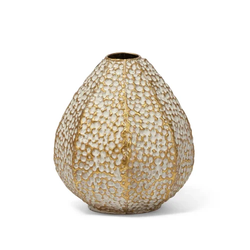 ALVENA SMALL GOLD VASE