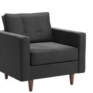 PUGET CHARCOAL ARM CHAIR