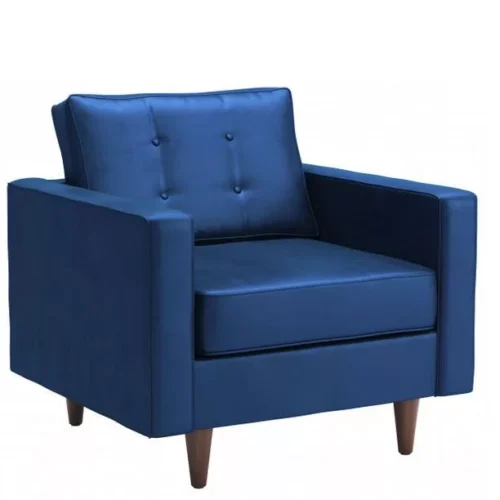 PUGET DARK BLUE ARM CHAIR