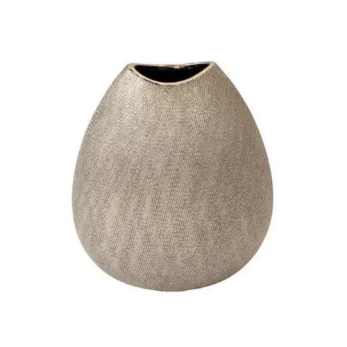 CHAMPAGNE CERAMIC VASE