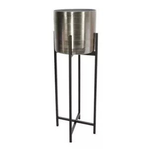 METAL PLANTER ON STAND – SMALL