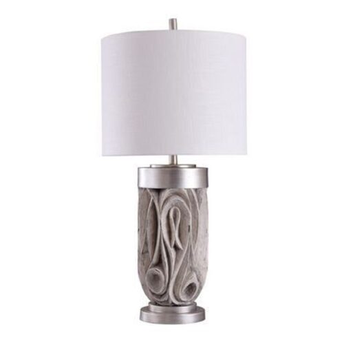 MANAUS CARVED AND CASTED TABLE LAMP