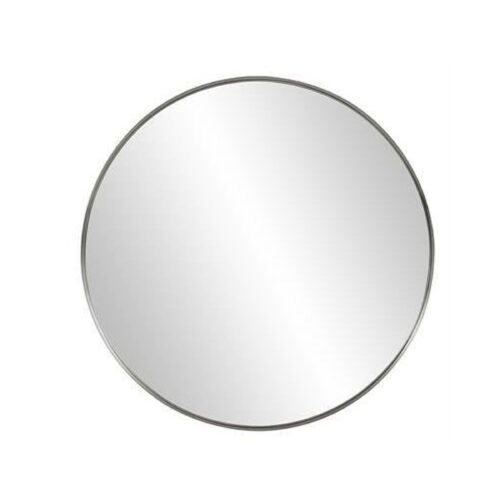 STEELE SILVER ROUND MIRROR