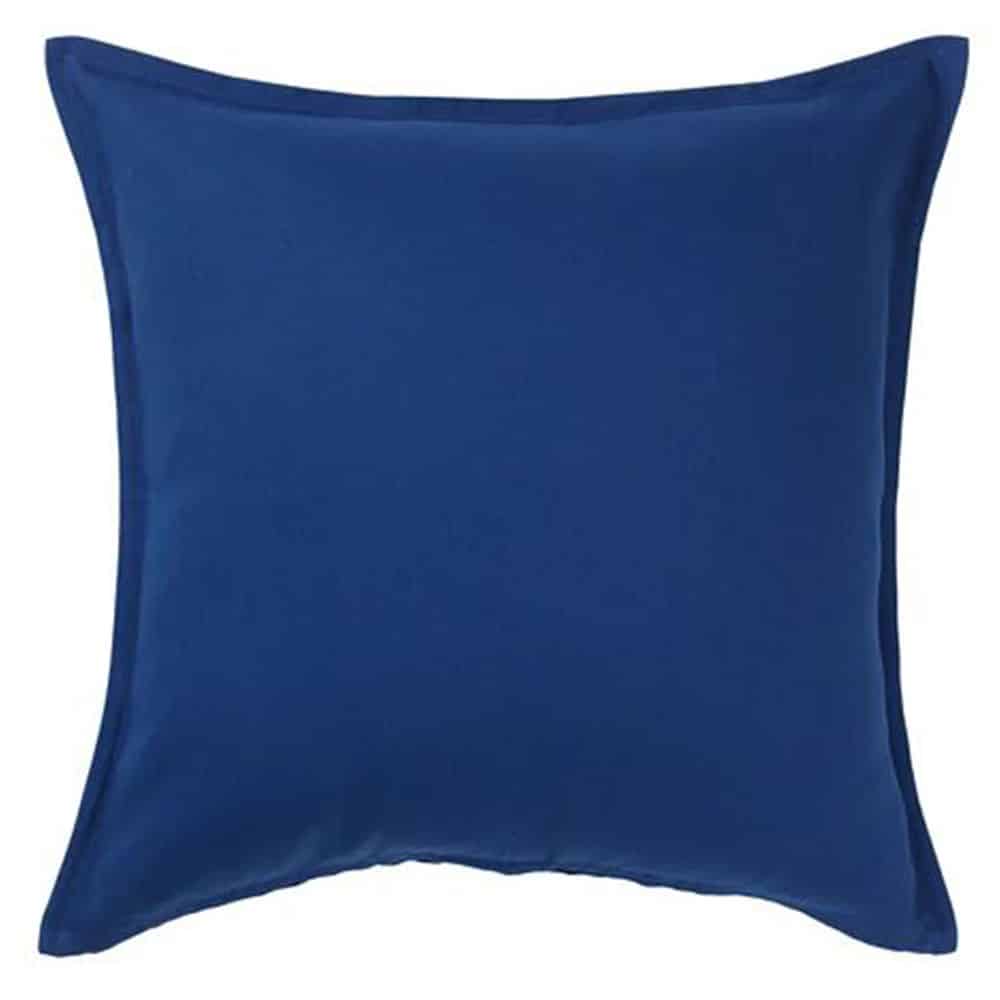 GURLI DARK BLUE PILLOW WITH POLY FILL