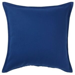 GURLI DARK BLUE PILLOW WITH POLY FILL