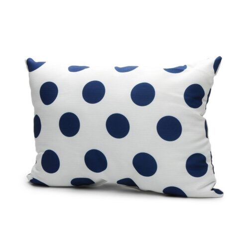 POLKA DOT OBLONG PILLOW