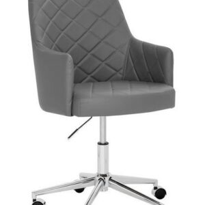 CHASE OFFICE CHAIR GRAPHITE FAUX LEATHER