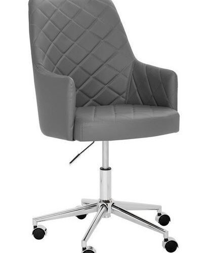 CHASE OFFICE CHAIR GRAPHITE FAUX LEATHER