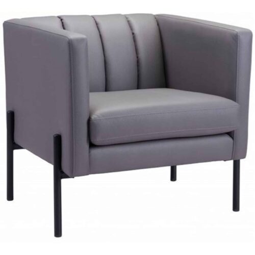 JESS ACCENT CHAIR, GRAY