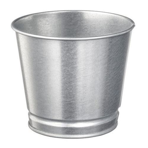 BINTJE GALVANIZED PLANT POT