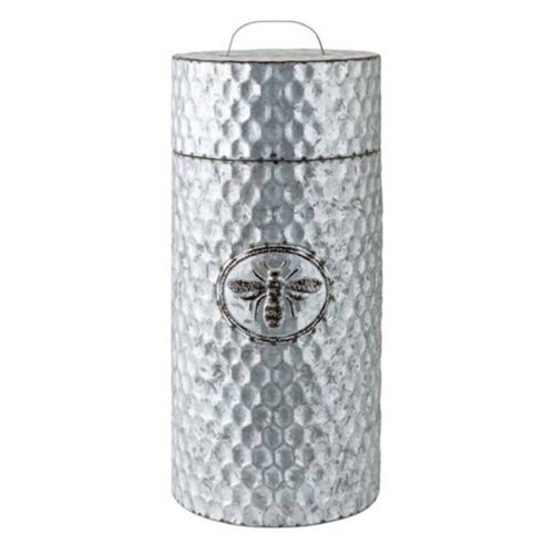 TY HONEYBEE GALVANIZED CONTAINER – MED