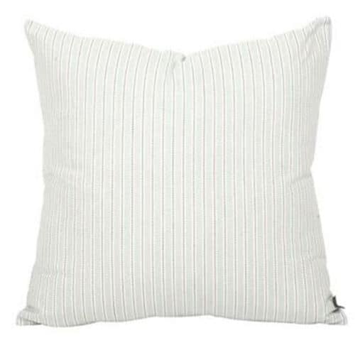 ZIPPER STRIPE SEABREEZE PILLOW