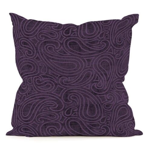 RHYTHM EGGPLANT PILLOW