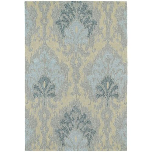 HABITAT OD BLUE IKAT – 8′ x 10′