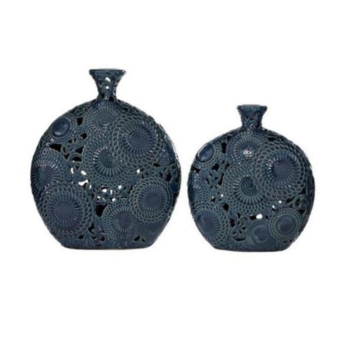 TOWLEY STONEWARE VASE, SET OF 2