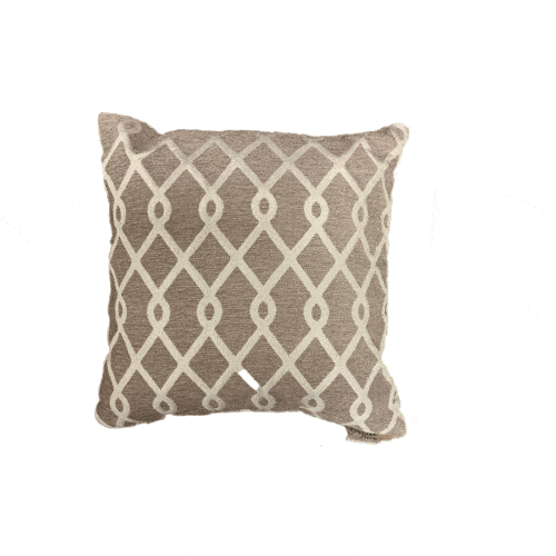 STRATFORD HOME TAN AND GREY PILLOW