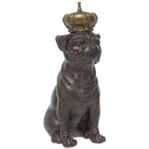 DOG WITH CROWN PUG