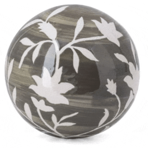 5″ ROSCOE HANDPAINTED DECO BALL