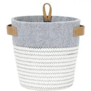 ROUND FABRIC BIN – SMALL