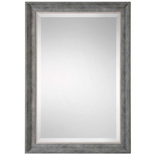 SKYLAR AGED SILVER FRAMED MIRROR