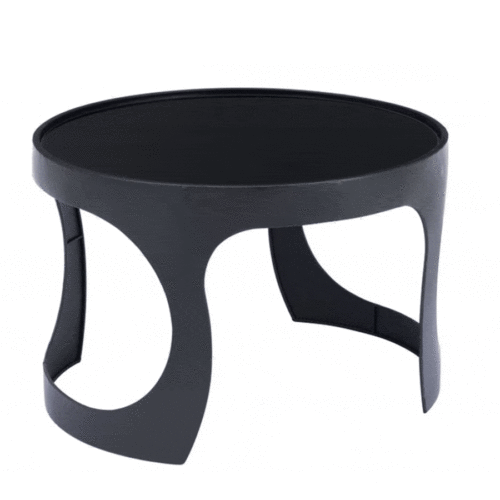 BLACK BRAC END TABLE