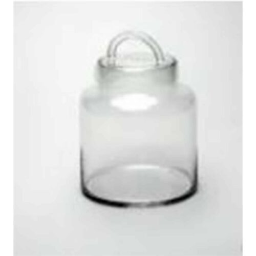 GLASS JAR WITH LID