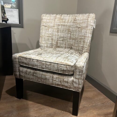 ACCENT CHAIR GRAFFITI BEIGE