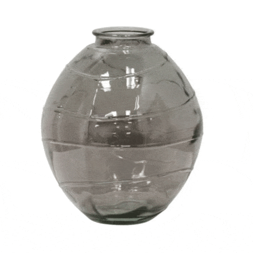 PURPLE SPANISH GLASS VASE