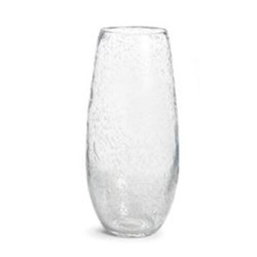 15″ CLAIRE VASE , CLEAR