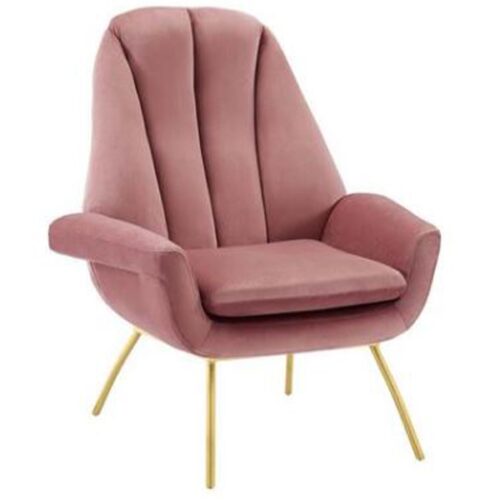 DUSTY SUMMIT VELVET ARMCHAIR