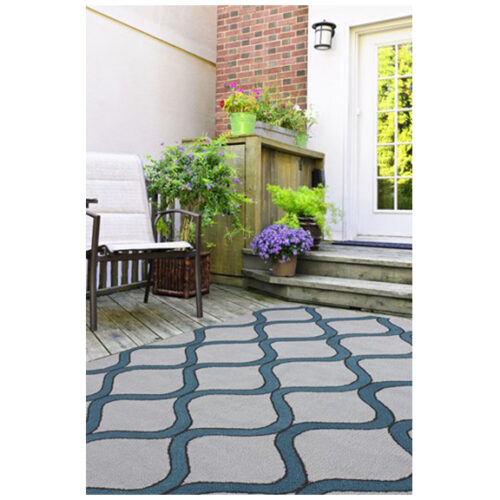 BREEZE TRELLIS OUTDOOR RUG   7.5′ X 8.5 ‘