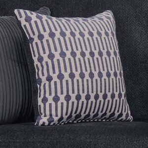 TWO TONED THROW PILLOW