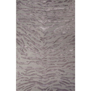 TIGRESS PATTERN TAUPE AND OYSTER GRAY 5′ X 8′