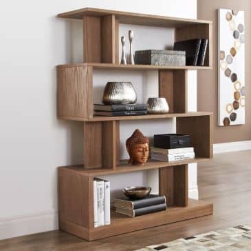 4 TIER DRIFTWOOD BOOK SHELF