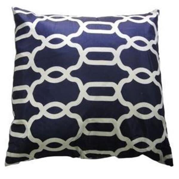 KEY HOLE BLUE PILLOW