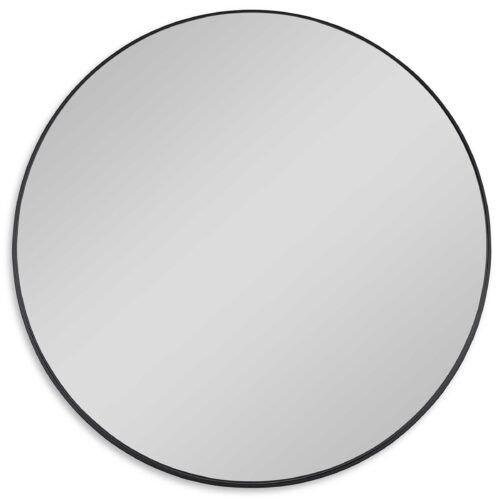 PADRIA BLACK ROUND MIRROR