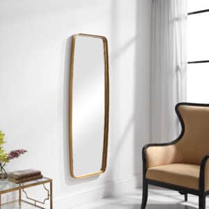 FULL LENGTH GOLD LEAF MIRROR