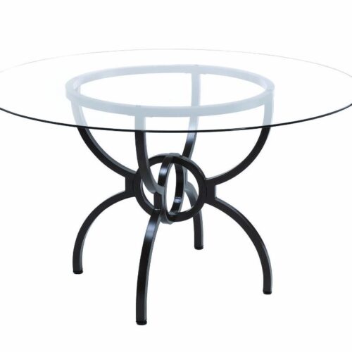 AVIANO DINING TABLE BASE GUN METAL